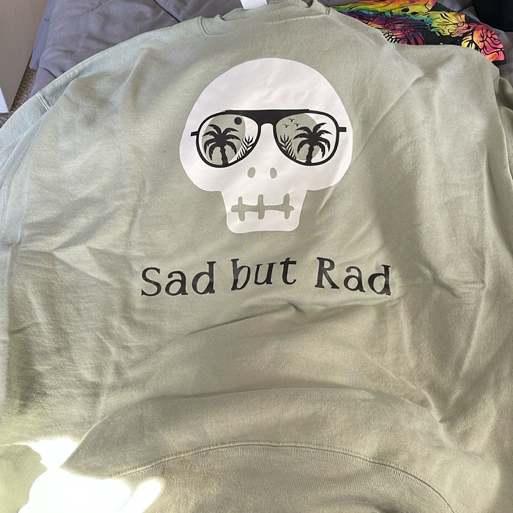 Skull crewneck sweatshirt